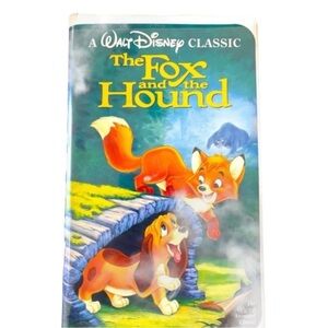 WALT DISNEY Classic The Fox And The Hound VHS in Original Box